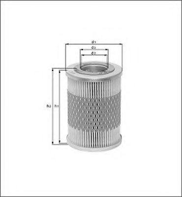 CATERPILLAR 6A6357V Oil Filter